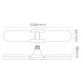 Miniatyrbild 6 av 7: LED-lampa EDM 98908 15 W E27 1521 Lm 35,5 x 6,3 x 8,6 cm I flera riktningar (6500 K)