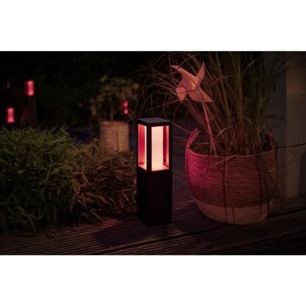 LED trädgårdslampa 16 W 1x integrerad LED Philips Lighting Impress 17431-30-P7 svart