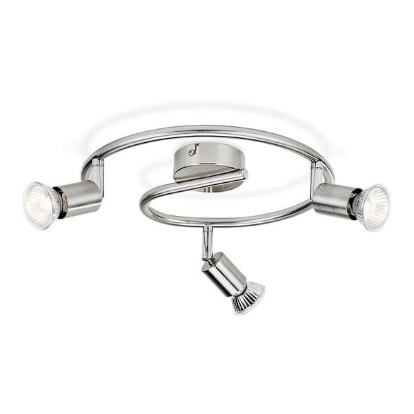 Philips Element Indoor Spotlight Limbali Gu10 3 Hopeinen Kromi