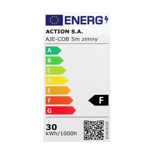 LED-bånd Activejet AJE-COB 5m zim Ingen F 30 W