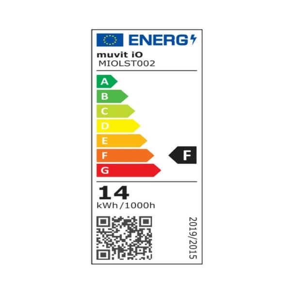 LED-bånd Muvit MIOLST002 5 m Sort Multifarvet Gylden F