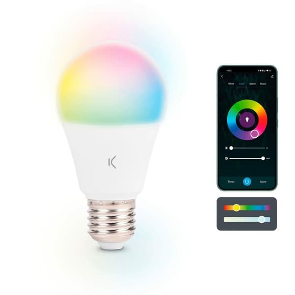 LED-lamppu KSIX E27 9W F