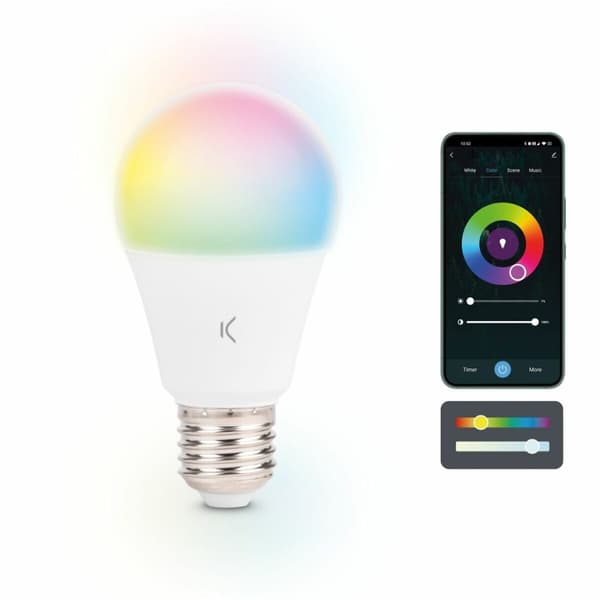 LED-lamppu KSIX E27 9W F