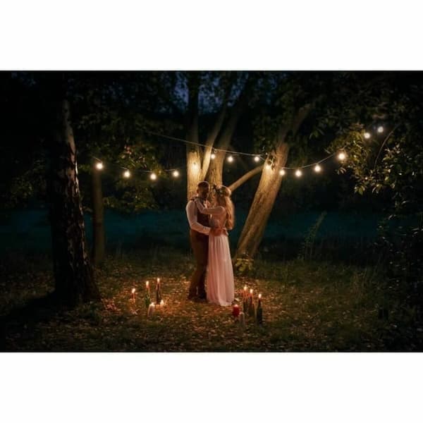 LED guirlande Lumisky Sort Moderne (1 enheder)