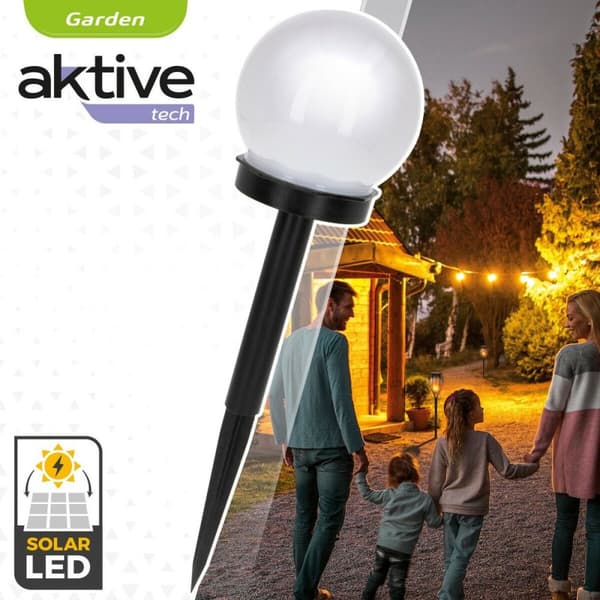 Puutarhan aurinkovaarna Aktive Muovinen 10 x 34 x 10 cm (24 osaa)