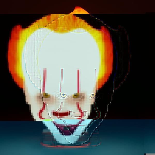 IT Pennywise lamp 24cm