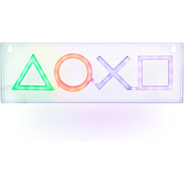 PlayStation Symbols LED lamp