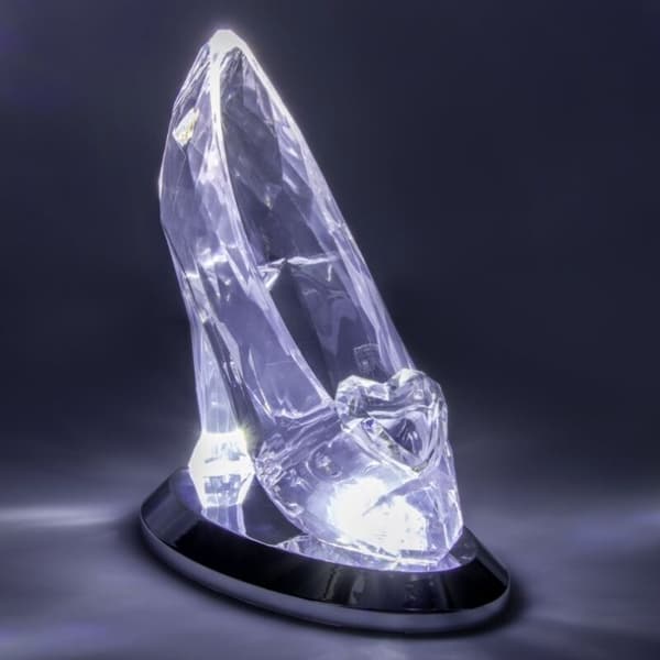 Crystal Shoe 3D lamp 19cm