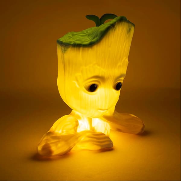 Marvel Guardians of the Galaxy Groot 3D lamp sound 22cm