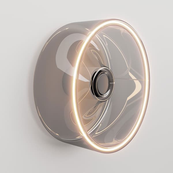 Creative Cables Ghost Rökt Glödlampa Vägglampa Med Glödlampa