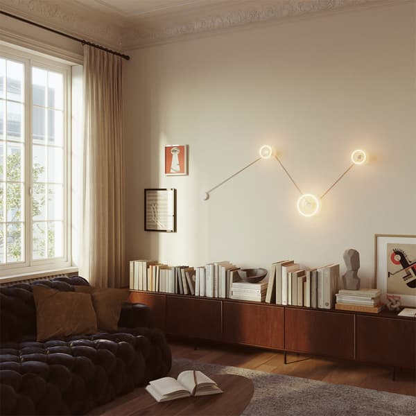 Creative Cables Ghost Spostaluce Vägglampa Med 3 Lampor
