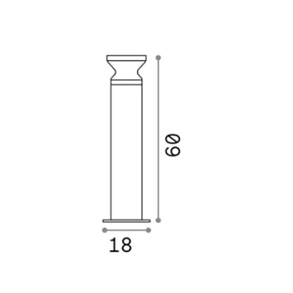 TOWER PT1, plint H60, Ideal Lux