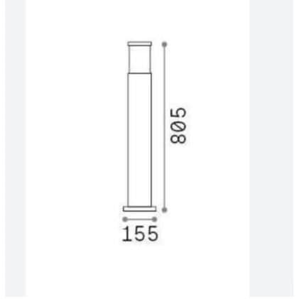 TOWER PT1, plint H80, Ideal Lux