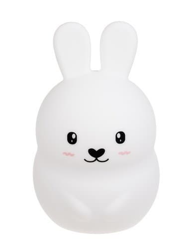 Squishy Nattlampa RGB med Fjärrkontroll LED Lampa Kanin