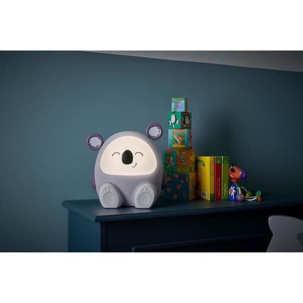 Ljus högtalare &amp; nattlampa - BIGBEN - Koala - Bluetooth 5.0, 15W, Justerbar nattlampa, Timer, USB-C batteri