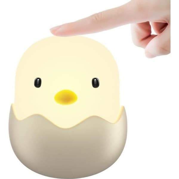 Baby nattlampa - NOVHILL - Chick - USB uppladdningsbar - Gul - Mjukt ljus