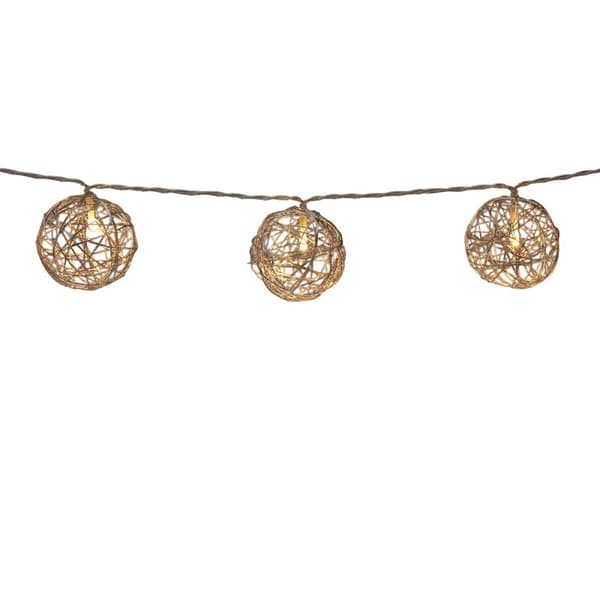 LED-valokranssi Lifetime Hopeinen Joulupallot