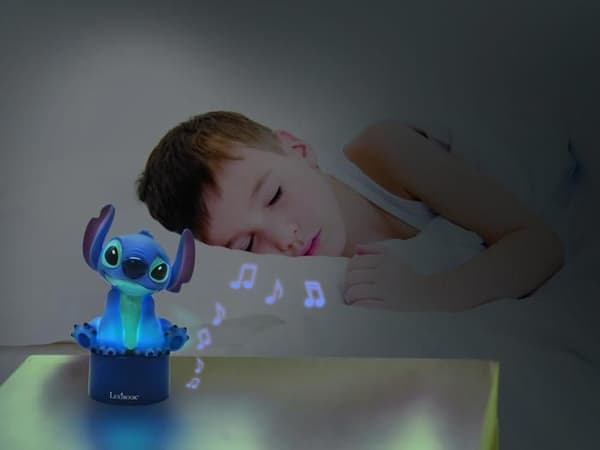 Nattlampa med Stitch-högtalare