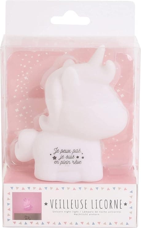 Trådløs Nattlampe for Barn - Enhjørning / Unicorn