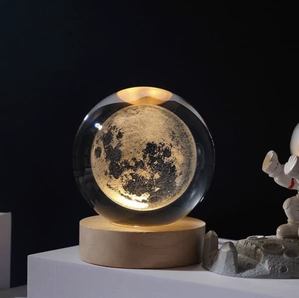 3D-lasten yölamppu, USB - Earth