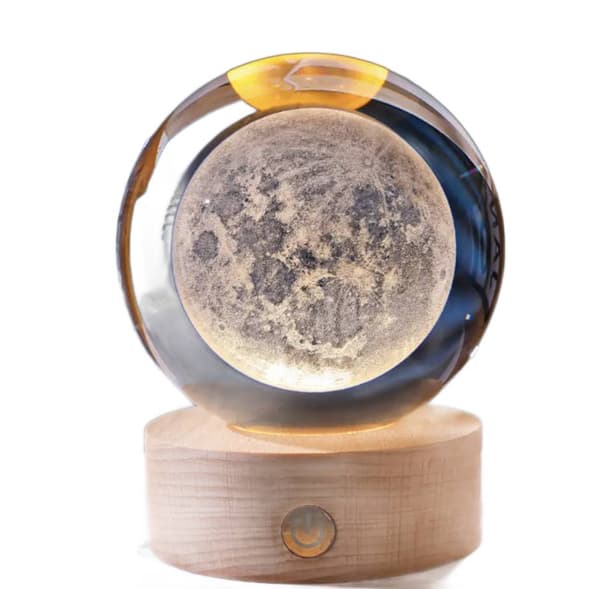 3D-lasten yölamppu, USB - Earth