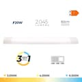 Miniatyrbillede 3 af 6: LED Lampe EDM 31865 F 20 W 2045 Lm (3000 K) (4000 K) (6500 K)