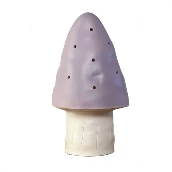 Champignon-lampa liten lavendel
