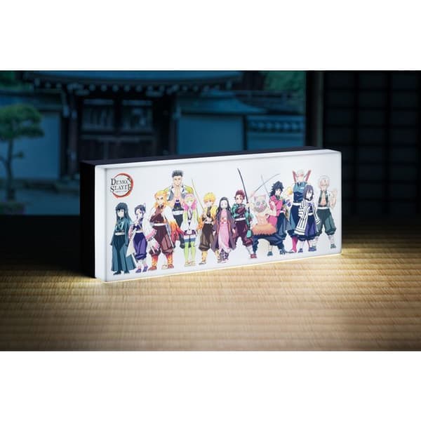 Paladone - Demon Slayer - Kimetsu No Yaiba - LED Dekorationslampa med huvudkaraktärerna