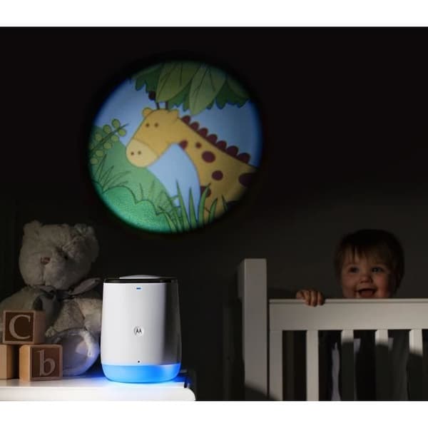 MOTOROLA Smart Nursery MBP85SN Dream Machine ansluten ljud- och ljusprojektor