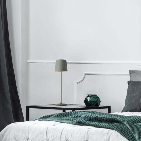 Bordslampa LED KAAMI BRILLIANT - 2W - IP44 - Metall och plast - Grå