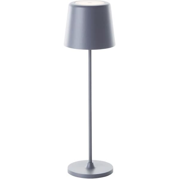 Bordslampa LED KAAMI BRILLIANT - 2W - IP44 - Metall och plast - Grå