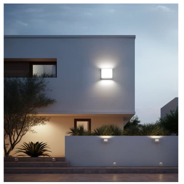 Spotlight projektor Silver Electronics 173302 G (Kold hvid)