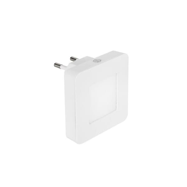 GENERISK - Led nattlampa 0,5w 5lm 4000k Square Daylight 6,5x4,5x6,5cm Edm
