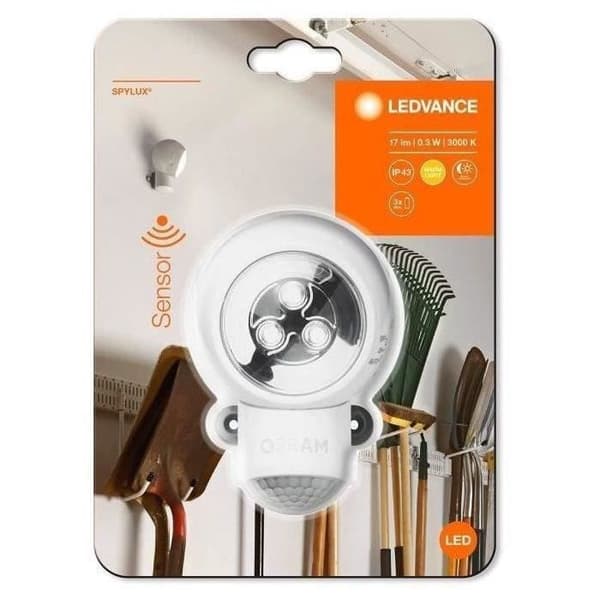 LEDVANCE Spylux LED Sensor Nattljus - Vit