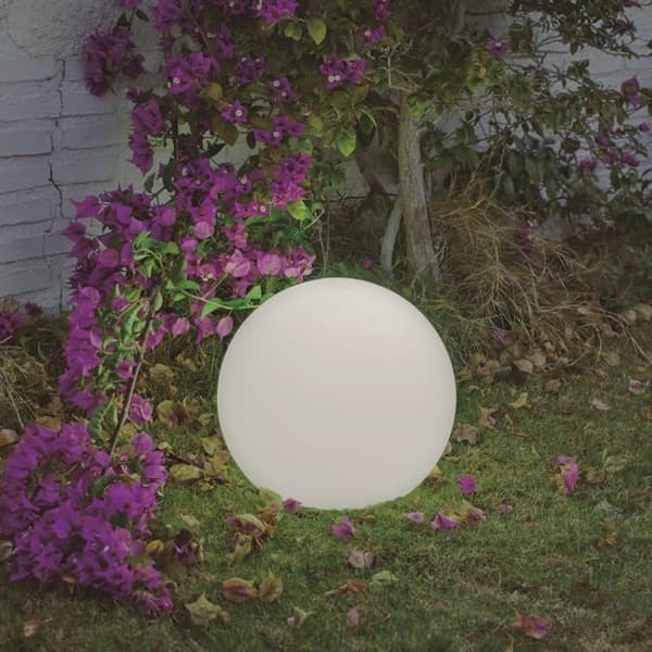 NEWGARDEN Buly sfärisk utomhuslampa - Vit - LED - 40 x 35 x 200 cm