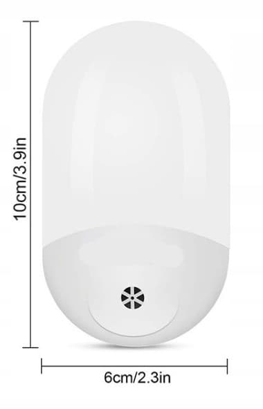 Natlys med lyssensor til LED-stik