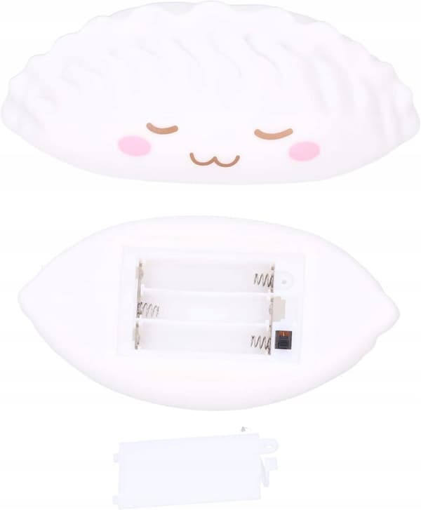 Silikon nattlampa i form av en DUMPLING Soft Batteridriven lampa