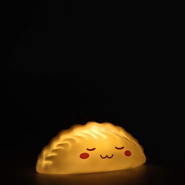 Silikon nattlampa i form av en DUMPLING Soft Batteridriven lampa