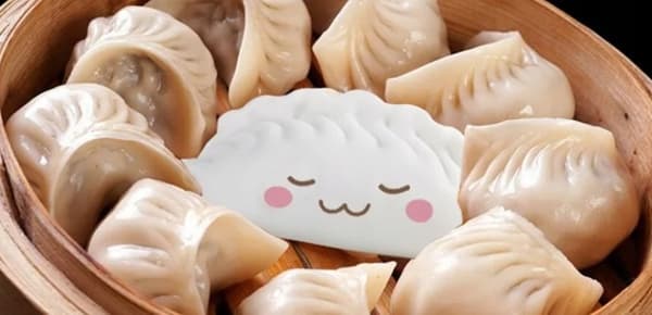 Silikon nattlampa i form av en DUMPLING Soft Batteridriven lampa