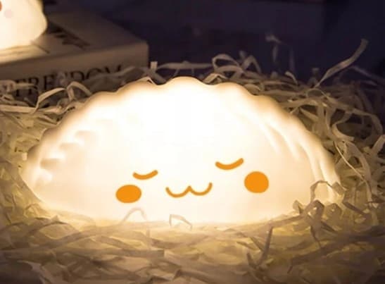 Silikon nattlampa i form av en DUMPLING Soft Batteridriven lampa