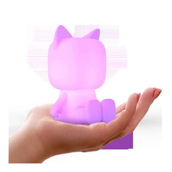 Nattlampa - MOB - Djur Lampa - Silicone - Uppladdningsbar USB - LED Flerfärgad