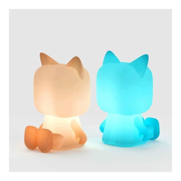 Nattlampa - MOB - Djur Lampa - Silicone - Uppladdningsbar USB - LED Flerfärgad