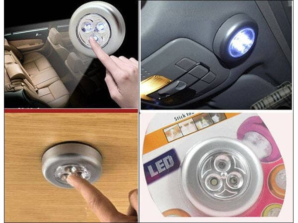 Batteridrevet trådløs Stick Touch-lampe