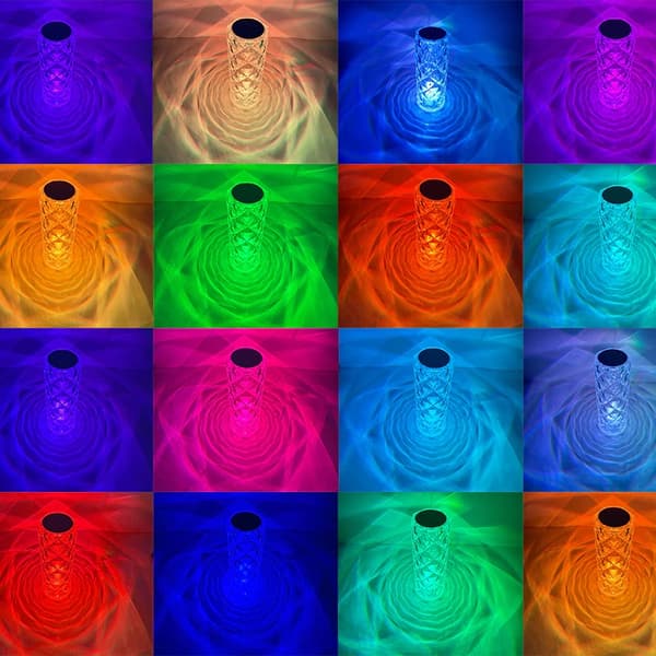 LED NAT LAMPE CRYSTAL TIKTOK RGB TRÅDLØS