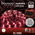 Miniatyrbillede 3 af 3: LED-bånd KONIX KX AURORA