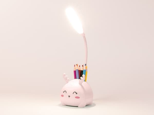 LED bordlampe med organisering