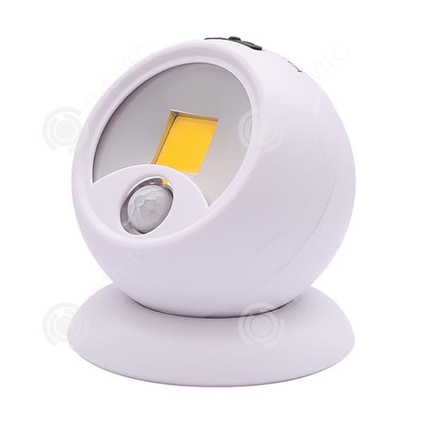 INN LED Nattljus Induktion Magnetisk Attraktion Inomhus LED-ljus 360 graders rotation trådlös med rörelsesensor