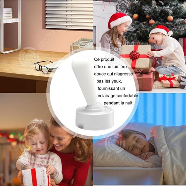 INN Night Light 220v Barns gungande nattlampa inomhus USB-stämningsljus för kreativa spelrockers i sovrummet