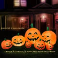 Miniatyrbild 4 av 4: INN Halloween pumpa ljus 2,2 m bomullsfiber halloween 7 pumpa spöke uppblåsbara formar familj utomhus festlykta