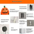 Miniatyrbild 2 av 4: INN Halloween pumpa ljus 2,2 m bomullsfiber halloween 7 pumpa spöke uppblåsbara formar familj utomhus festlykta